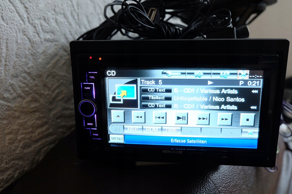 KENWOOD- DNX5260BT GPS DOTYK USB/ DVD/ BLUETOOTH