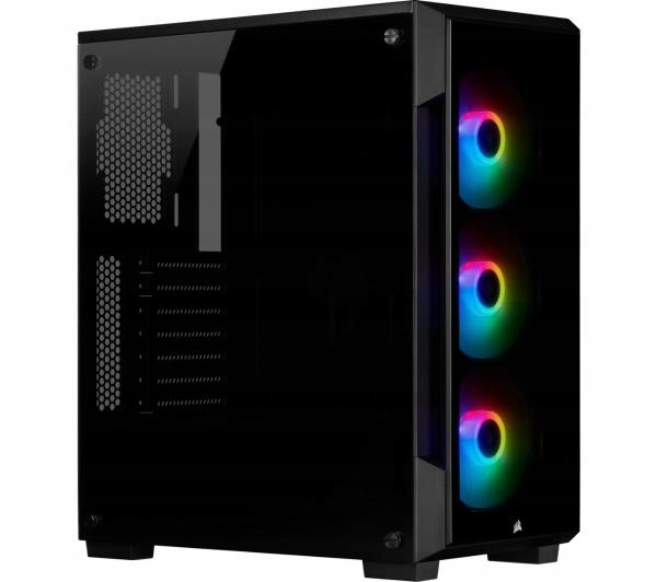 Купить Корпус Corsair iCUE 220T Black RGB Midi Tower ATX: отзывы, фото, характеристики в интерне-магазине Aredi.ru