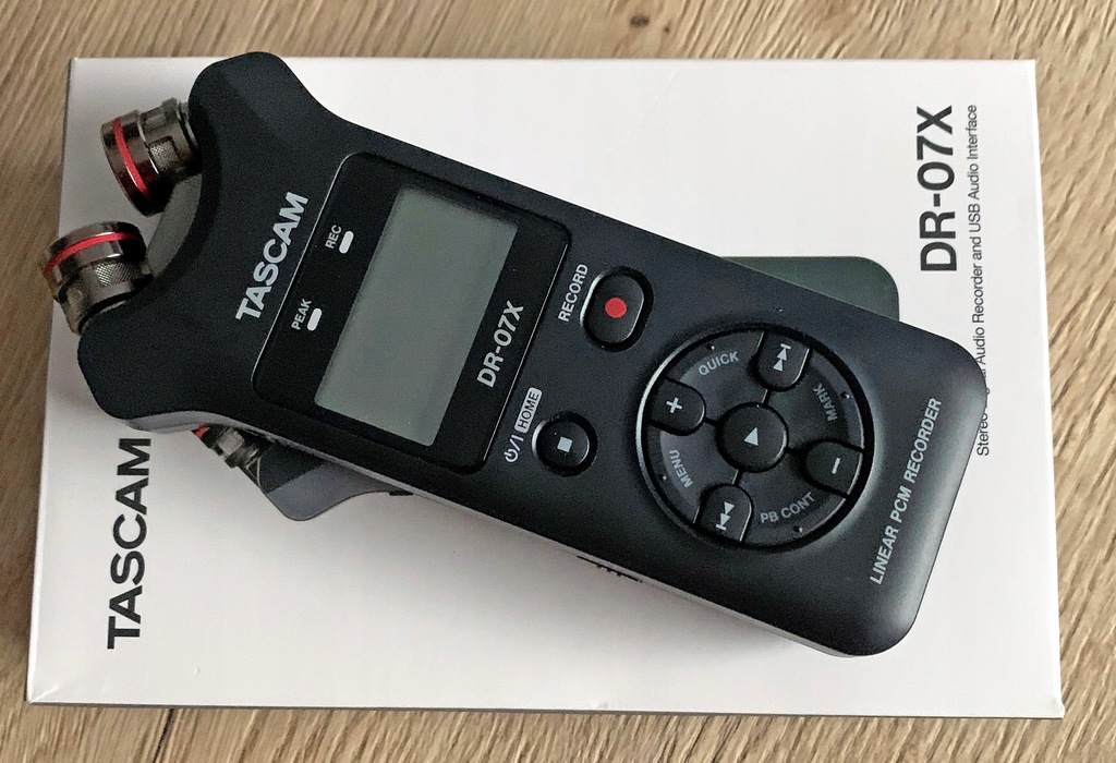 Tascam DR-07X - rejestrator dźwięku NOWY - 9235729304 - oficjalne ...