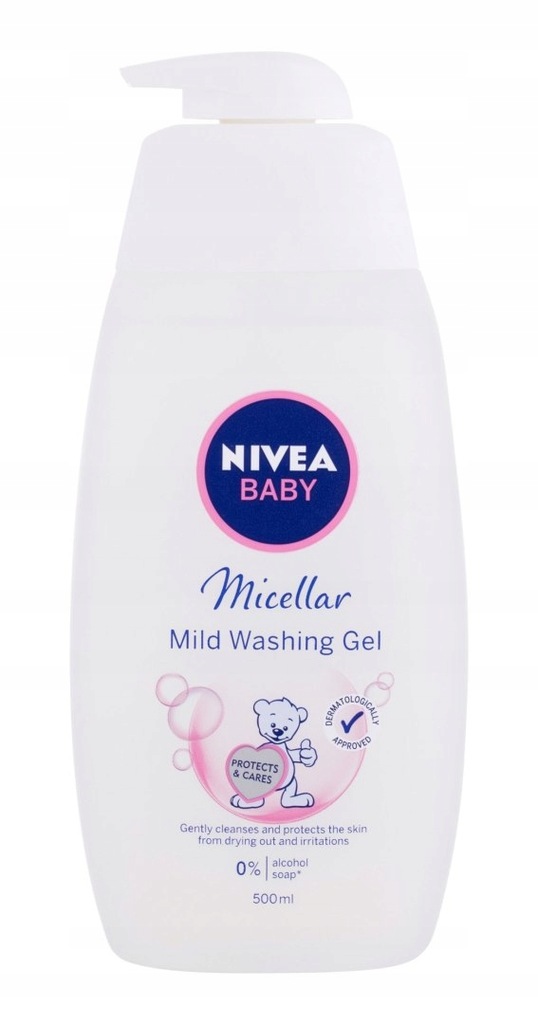 Nivea Micellar Baby Żel pod prysznic 500ml (K) (P2)