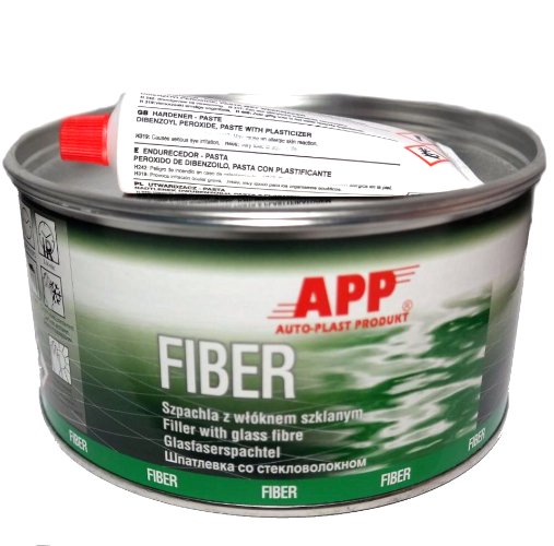 SZPACHLA APP FIBER Z WŁÓKNEM SZKLANYM 1,2 KG 876