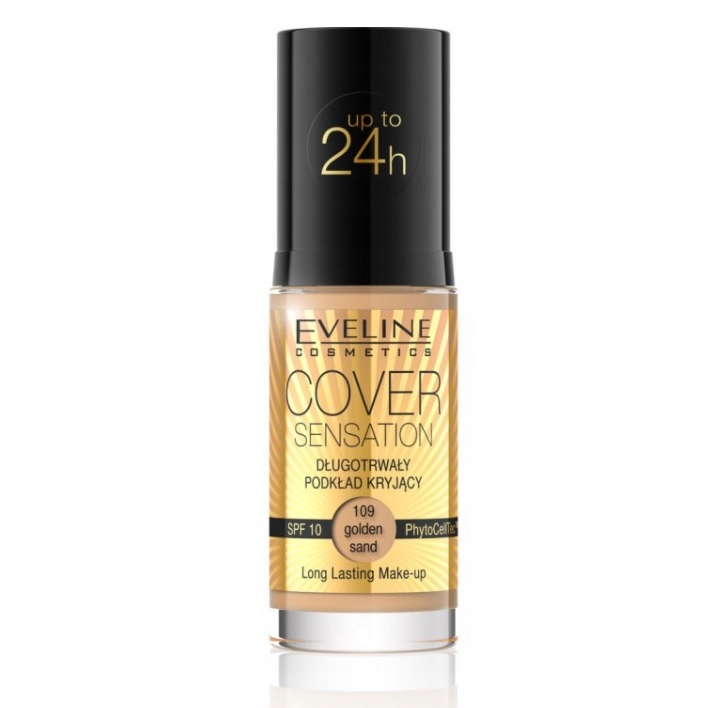 Eveline Cosmetics Cover Sensation Foundation długotrwały podkład kryj P1
