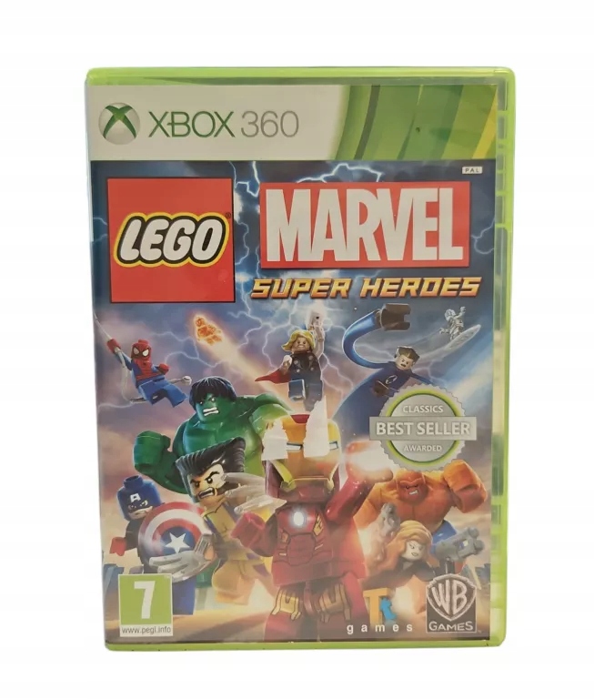 LEGO MARVEL SUPER HEROES GRA XBOX 360
