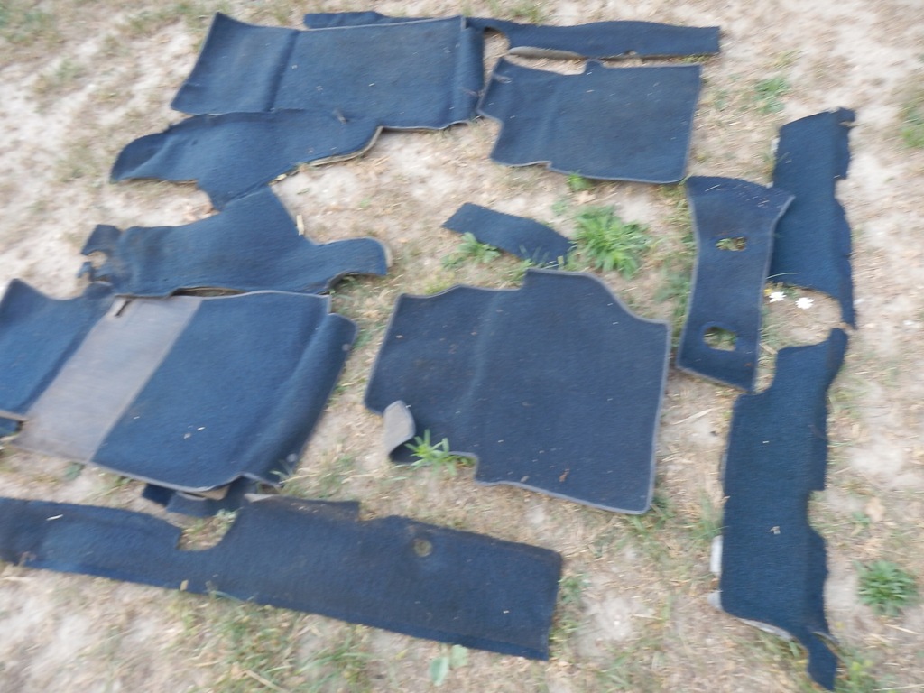 Komplet Wykladzin Mercedes W123 Coupe Niebieski 7526373735 Oficjalne Archiwum Allegro