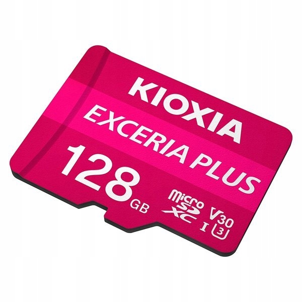 Kioxia Karta pamięci Exceria Plus (M303), 128GB, microSDXC, LMPL1M128GG2, U