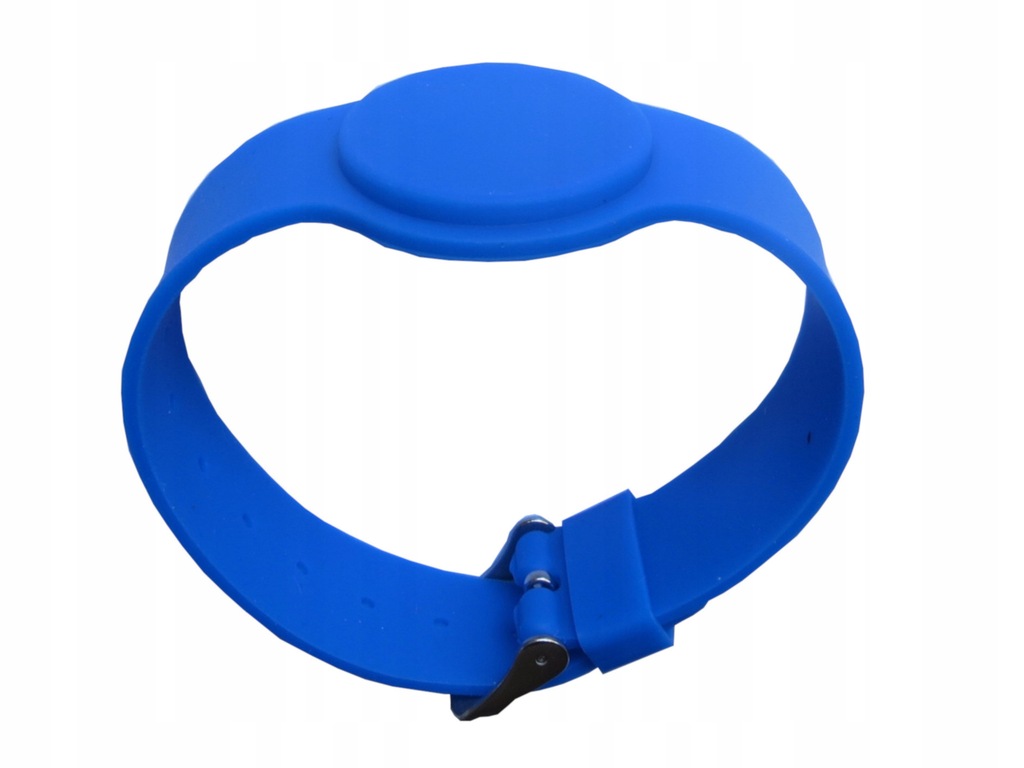 Opaska Programowalna do Mifare 13,56MHz IC S50 na basen niebieska