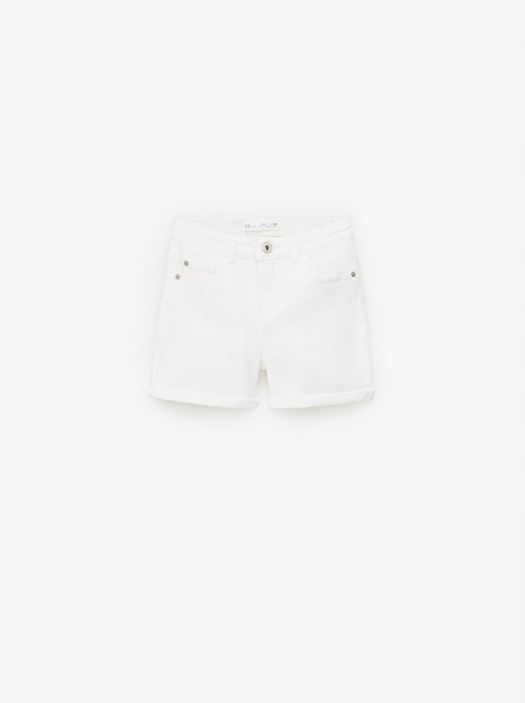 krótkie spodenki białe jeans ZARA 7 122 NOWE