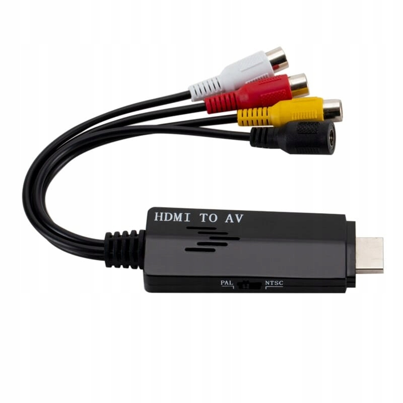 Купить Переходник-конвертер с HDMI на AV 3x RCA: отзывы, фото, характеристики в интерне-магазине Aredi.ru