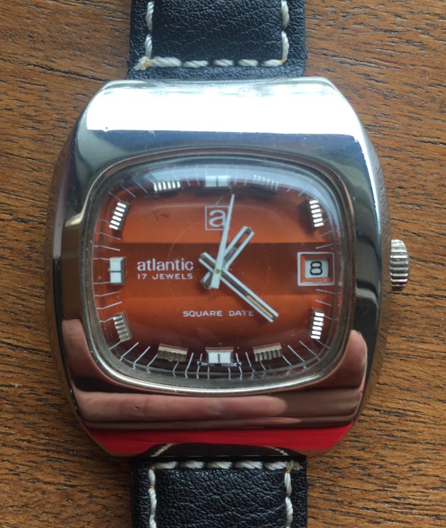 Zegarek vintage Atlantic mechaniczny  BI 10901