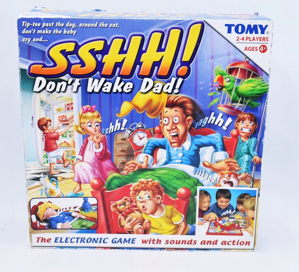 5500-28 ...TOMY SSHH! DONT WAKE DAD! GRA PLANSZOWA