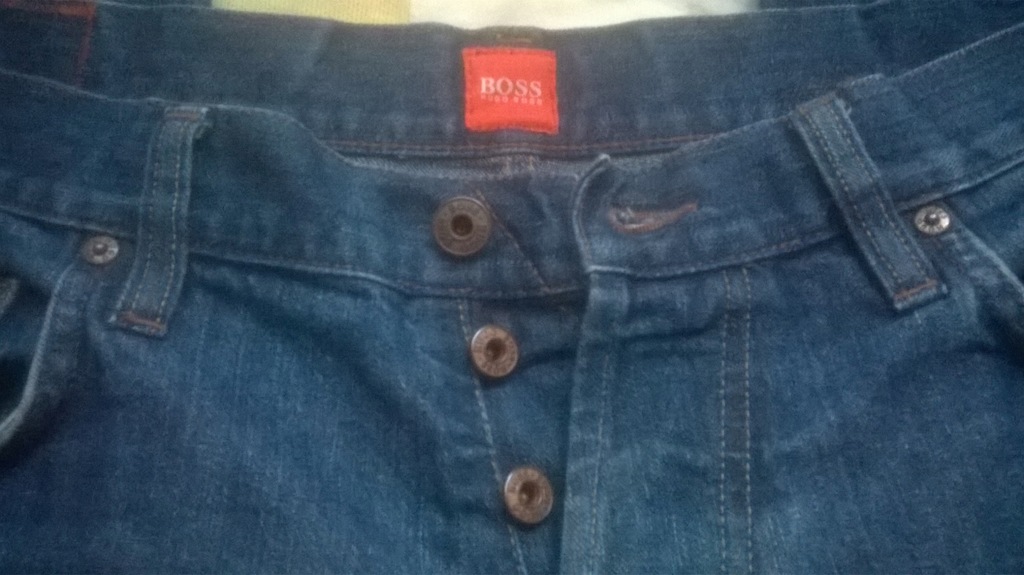 Spodnie Jeans _ HUGO BOSS ORANGE _ 36/34 _ Pas 90