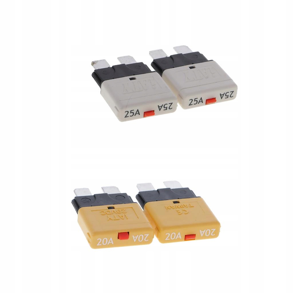 4 Pieces Universal 28V Resettable