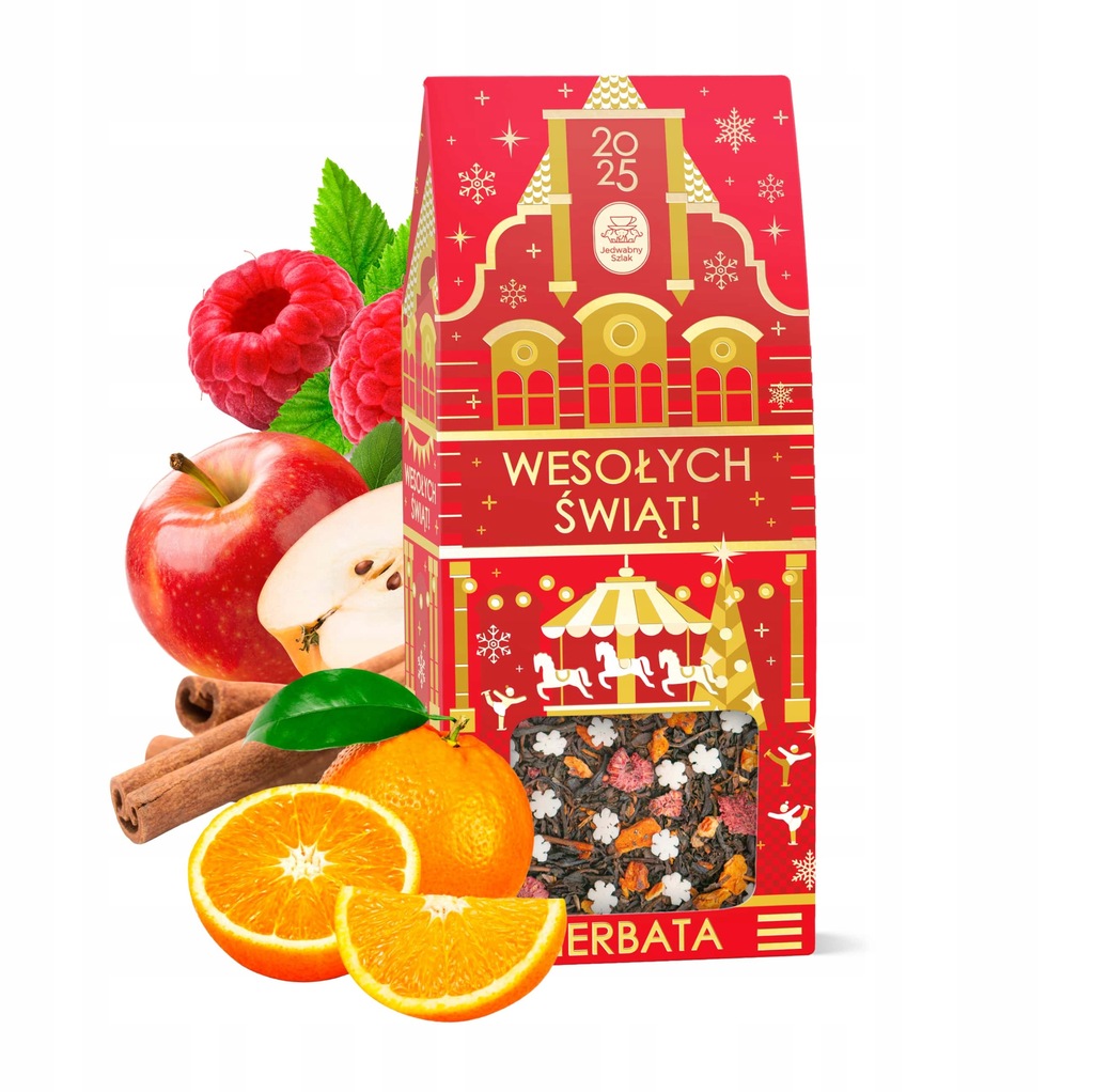 Firmowy PREZENT Herbata czarna LAST CHRISTMAS upominki świąteczne 50 g
