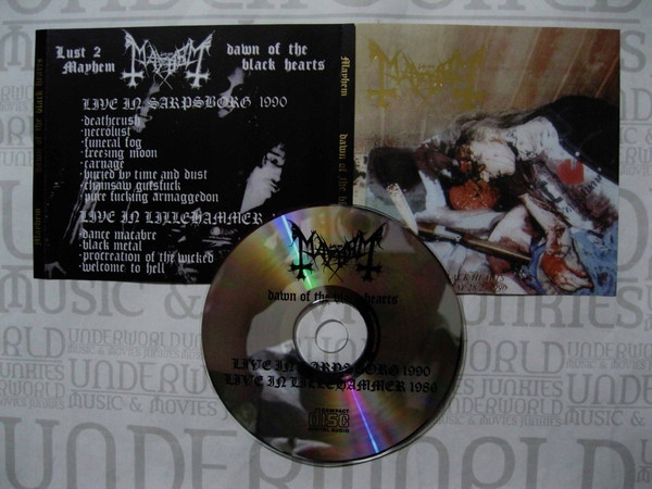 MAYHEM: Dawn Of The Black Hearts CD - 7847562893 - oficjalne