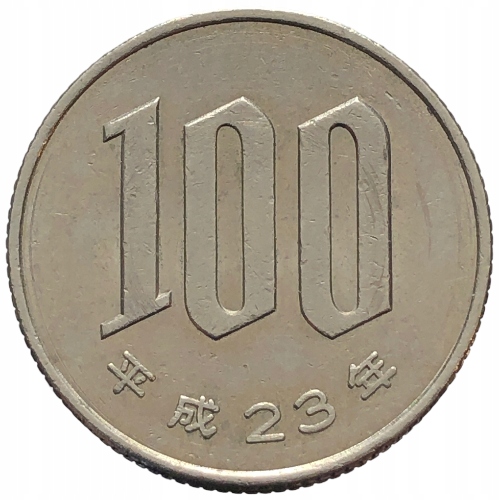 29157. Japonia - 100 jenów - 2011 r.