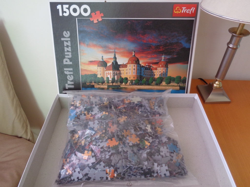 Trefl puzzle 1500 elementów nieużywane