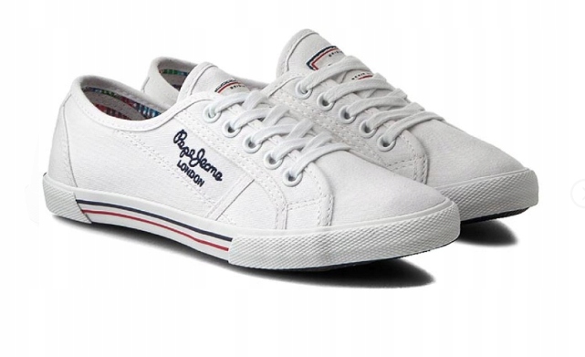 Tenisówki PEPE JEANS Aberlady PLS30001 White 800