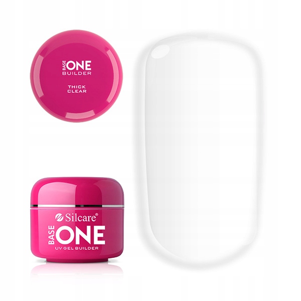 Silcare Base One Thick Clear bezbarwny żel bud P1