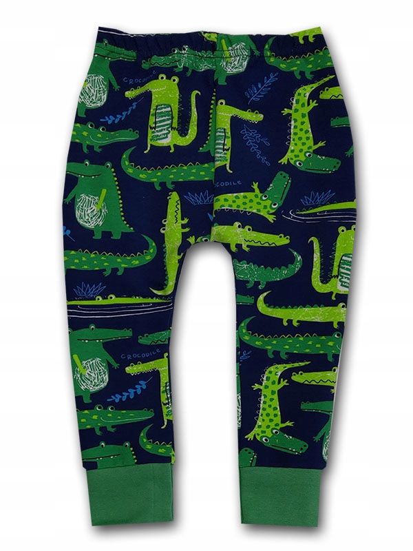 Spodnie dresowe Legi bawełniane Krokodyle 92
