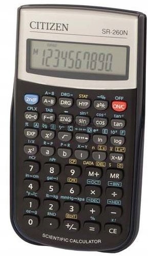 Kalkulator Citizen naukowy 10 cyfrowy sr-260n
