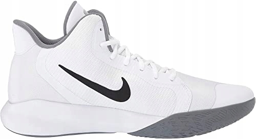 BUTY NIKE AQ7495 SPORTOWE DO KOSZYKÓWKI BIAŁE 42,5