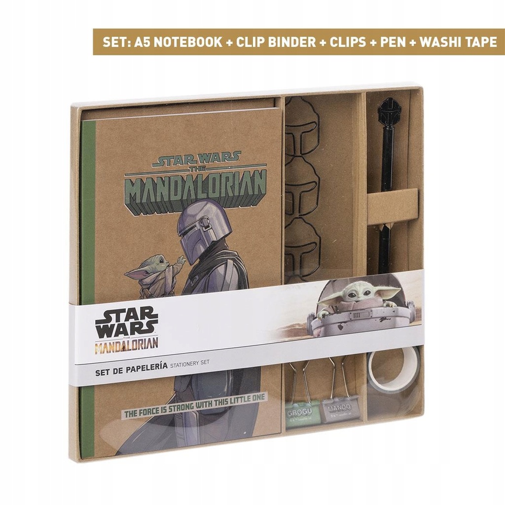 Zestaw przyborów Star Wars Mandalorian produkt licencyjny