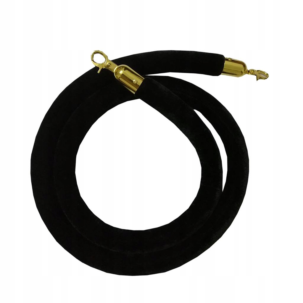 Velvet Ropes , s, Rope , Queue Line , Safety Rope Black 78.7 inch