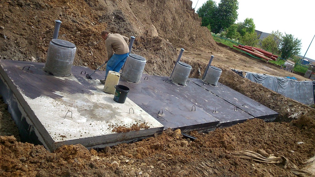 SZAMBA BETONOWE SZAMBO ZBIORNIK OLKUSZ WOLBROM