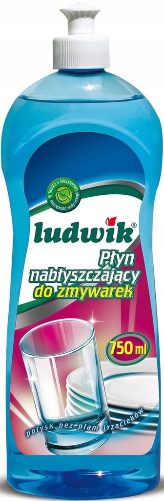 LUDWIK Płyn Nabłyszczający Do Zmywarek - 750ML