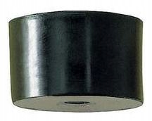 Wibroizolator gumowy E gwint wewnętrzny 100x100mm M12