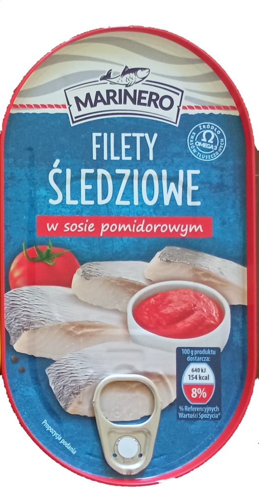 Filety śledziowe Marinero 0,17 kg