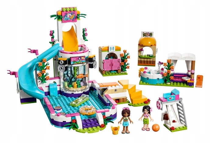 Купить LEGO Friends 41313 Горка для бассейна «Хартлейк»: отзывы, фото, характеристики в интерне-магазине Aredi.ru