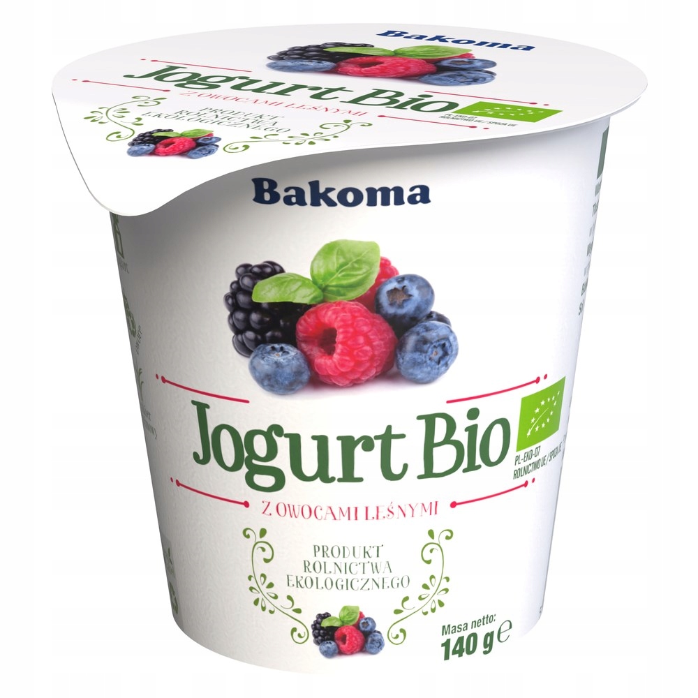 Bakoma Jogurt Bio z owocami leśnymi 140 g