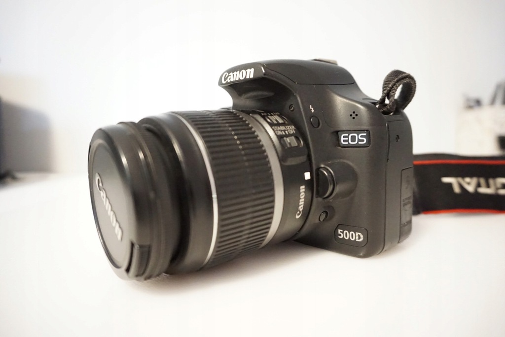 Canon 500D + kit obiektyw