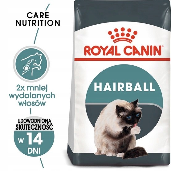 Royal Canin Hairball Care karma sucha dla kotów dorosłych, eliminacja kul w