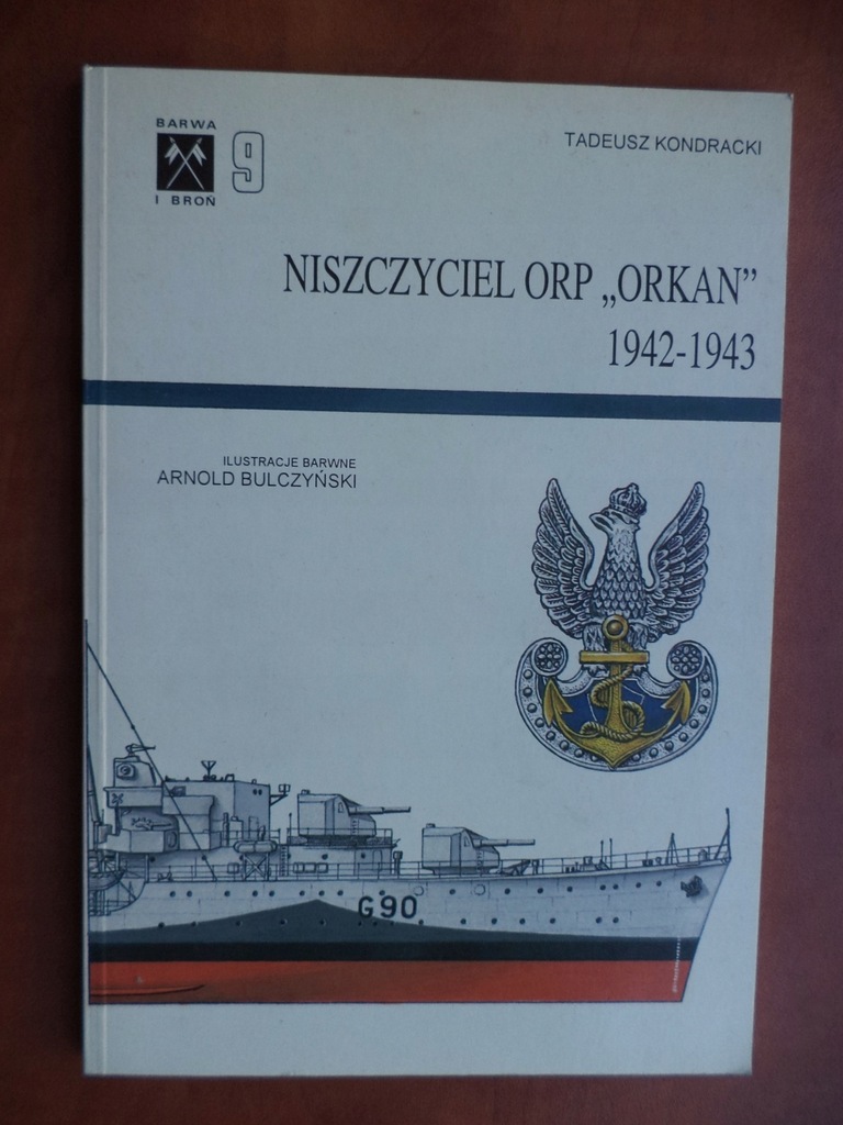 Niszczyciel Orkan 1942-1943 Barwa i Broń 9