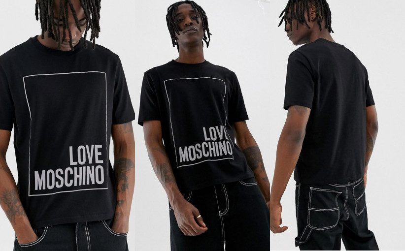 moschino t shirt meski