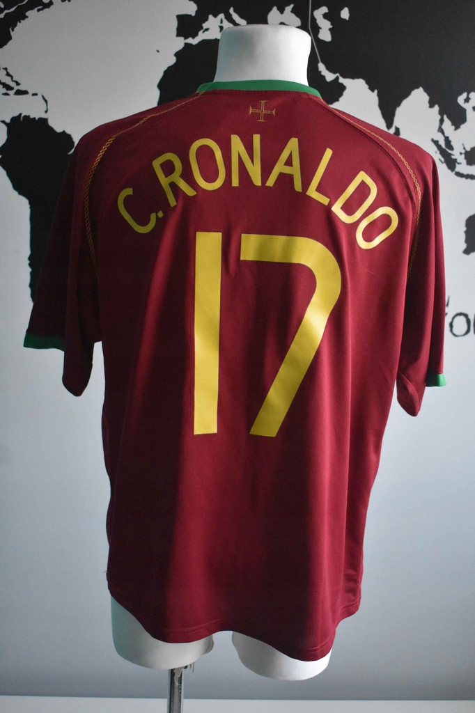 Portugalia 2006 - 2008 nike #17 Ronaldo koszulka