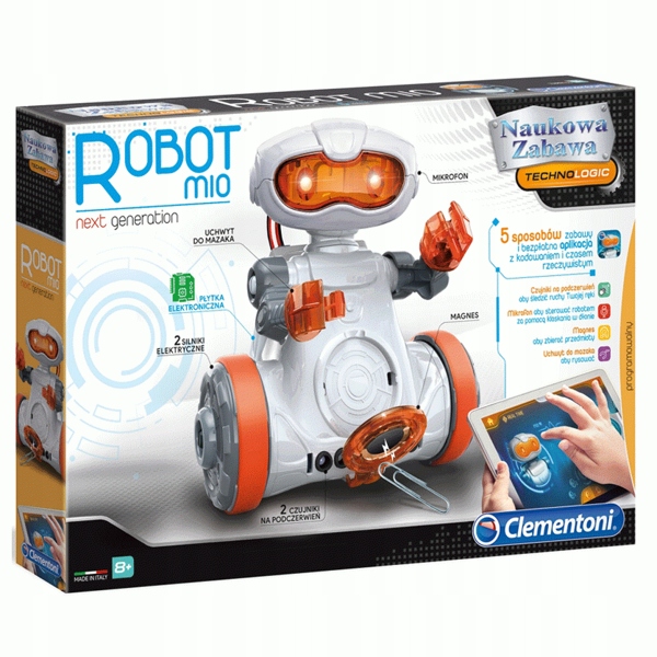 CLEMENTONI Robot Mio Nowa Generacja naukowa zabawa