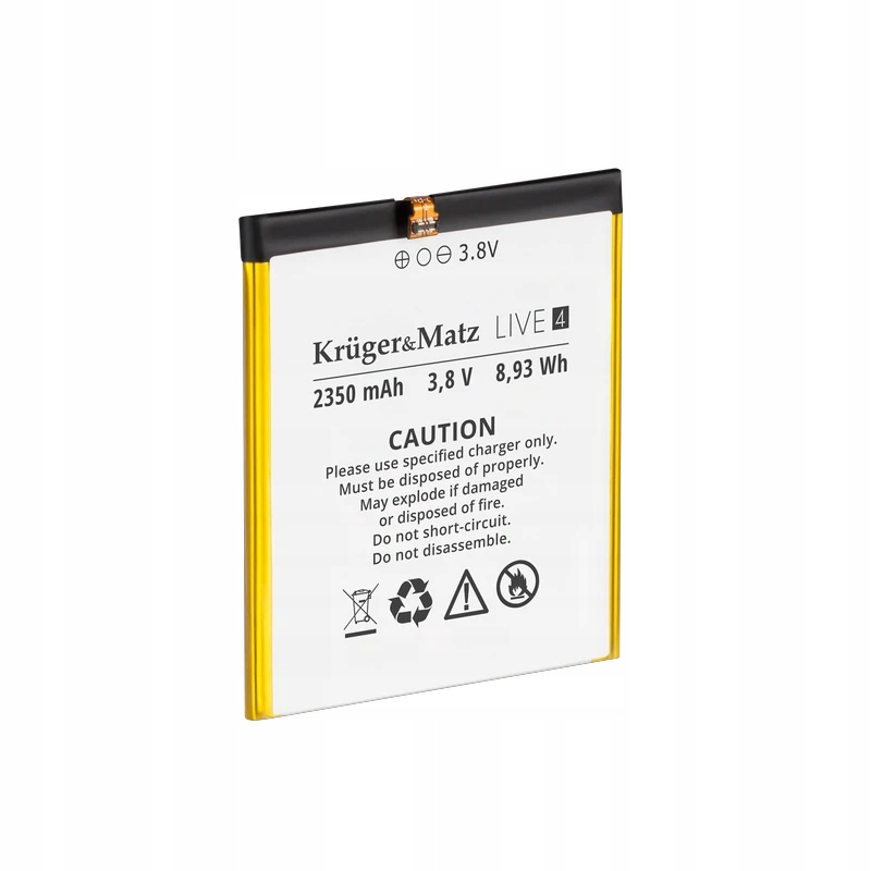 KM00438 Oryginalna bateria do KrugerMatz Live