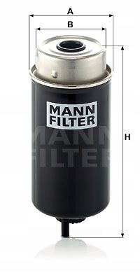 Mann-Filter WK 8172 [wk filtr paliwa case cvx