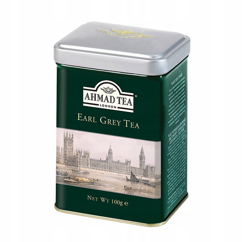 Herbata Ahmad Earl Grey Tea 100g w puszce