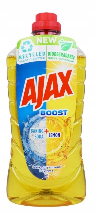 Ajax Płyn Uniwersalny 1L Backing Soda LEMON