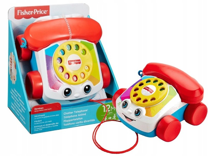 FISHER PRICE TELEFON DLA GADUŁKI SŁUCHAWKA FGW66