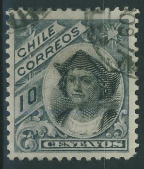Chile 10 cts. - Postać / 2