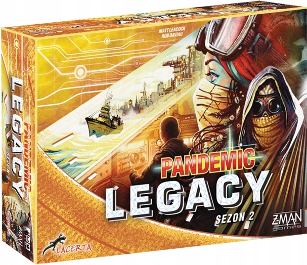 Pandemic Legacy - Sezon 2 - Edycja żółta Pandemia