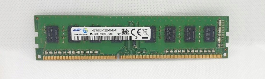 4GB DDR3 SAMSUNG PC3-12800U M378B5173DB0-CK0