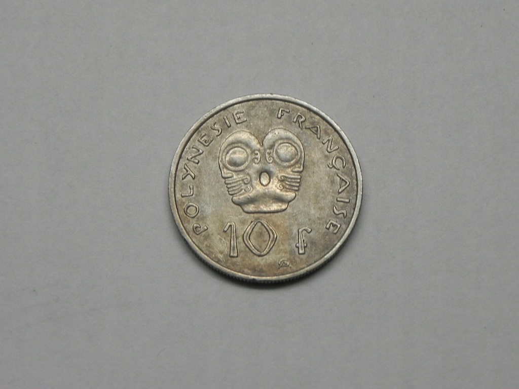 9662/ 10 FRANCS 2009 POLINEZJA FRANCUSKA