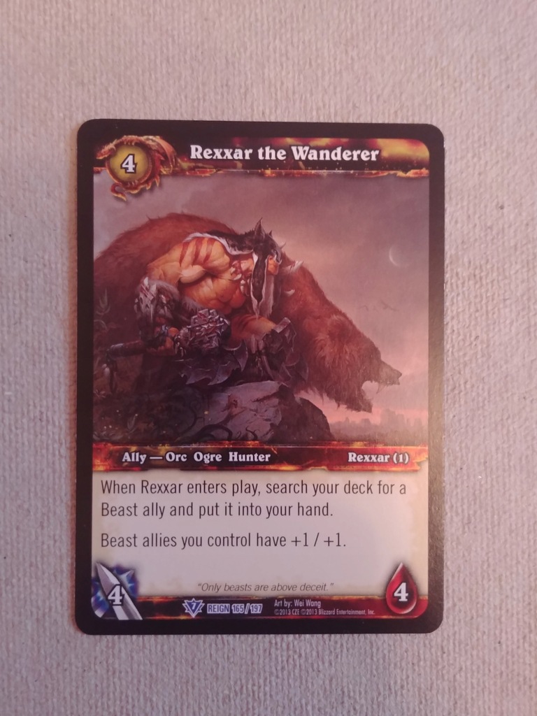 Rexxar the Wanderer (WoW TCG)