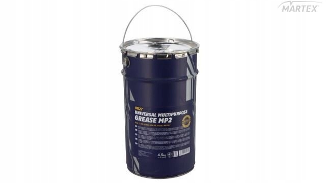 SMAR MP 2 ESTER 4,5KG MANNOL EP-2; LITOWY Z DODATKAMI ESTROW; UNIWERSALNY D